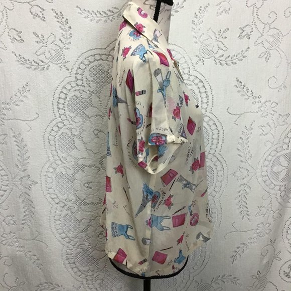 NWT- Vintage Champagne Collection Blouse - Picture 4 of 7
